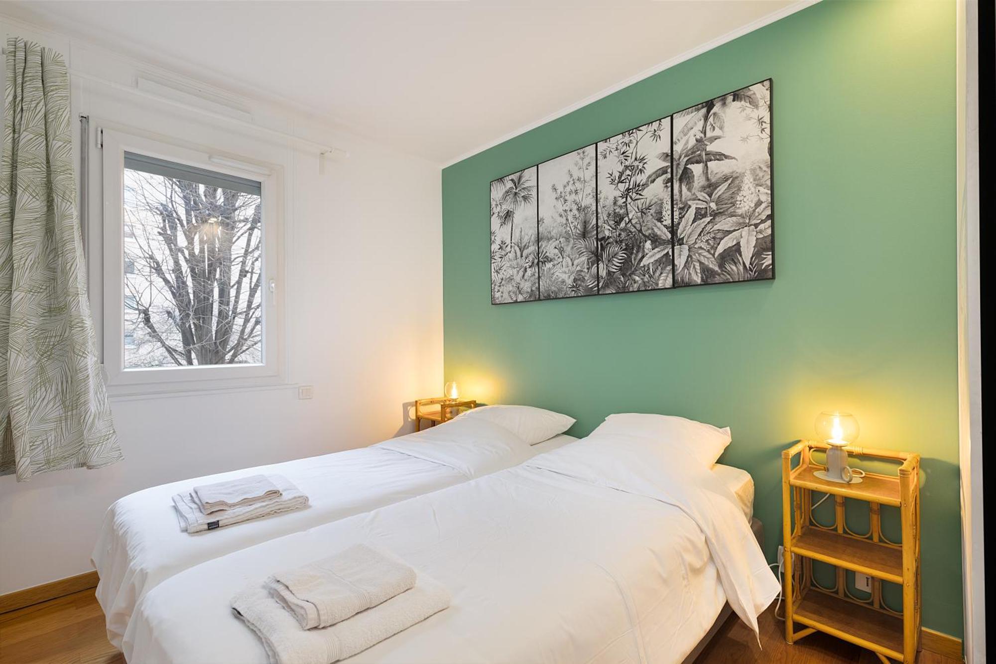 דירות ג'נטילי Cosy'N Paris - Parking Secure - Metro 14 - Wifi - Terrace - Premium Bedding מראה חיצוני תמונה
